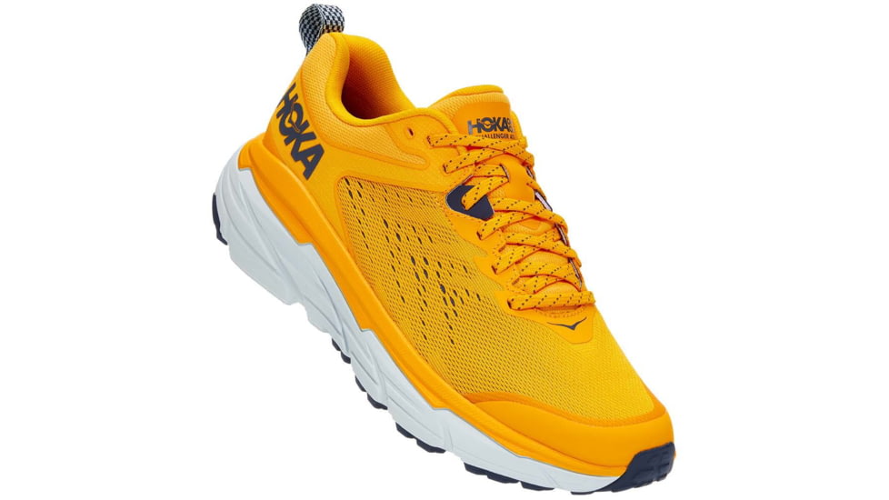 Hoka Challenger ATR 6 Trail Running Shoes - Mens, Saffron/Morning Mist, 11.5, D, 1106510-SMMS-11.5D
