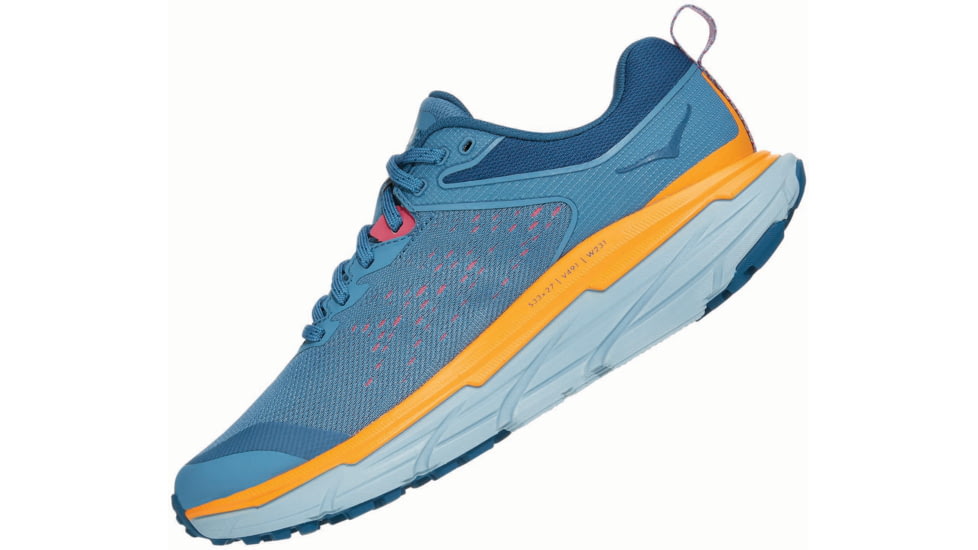 Hoka Challenger ATR 6 Trail Running Shoes - Womens, Provincial Blue/Saffron, 10, B, 1106512-PBSF-10B