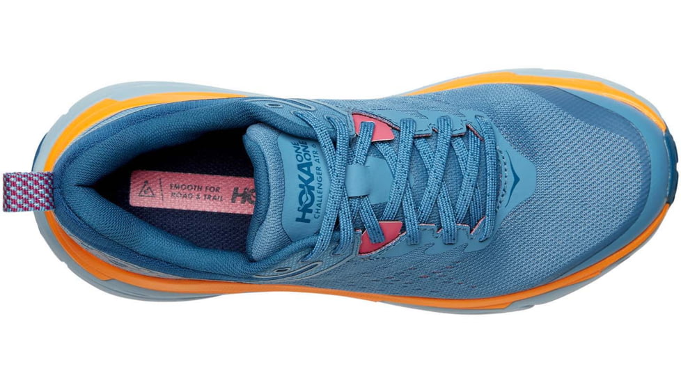 Hoka Challenger ATR 6 Trail Running Shoes - Womens, Provincial Blue/Saffron, 10, B, 1106512-PBSF-10B