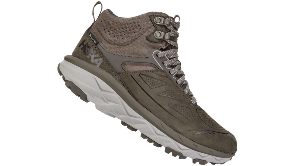 Hoka Challenger Mid GTX Hiking Shoes - Womens, Major Brown/Heather, 8.5, 1106522-MBHT-8.5