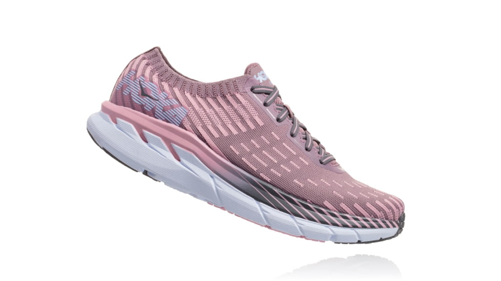 Hoka Clifton 5 Knit Road Running Shoe - Womens, 1094310-CPTT, 5, Medium, 1094310-CPTT-5