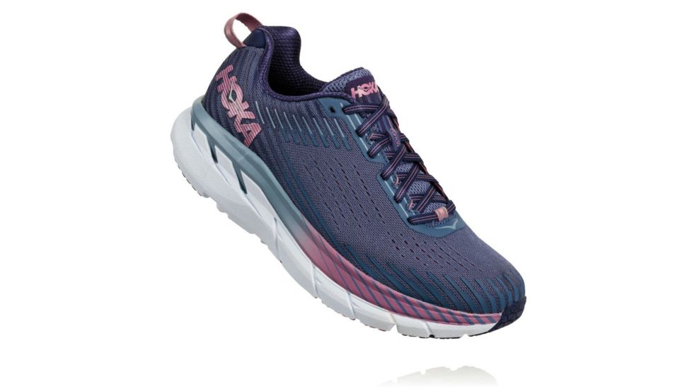 Hoka Clifton 5 Road Running Shoe - Womens, 1093756-MBRB, 5, Medium, 1093756-MBRB-5