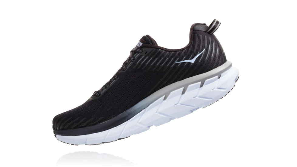 Hoka Clifton 5 Road Running Shoe - Womens, 1093756-BWHT, 5, Medium, 1093756-BWHT-5