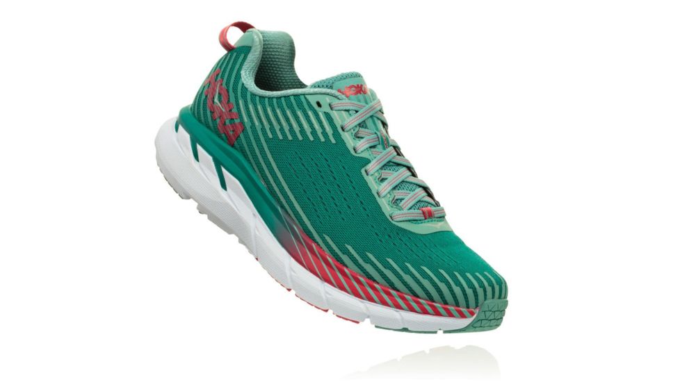 Hoka Clifton 5 Road Running Shoe - Womens, 1093756-GSCN, 5, Medium, 1093756-GSCN-5