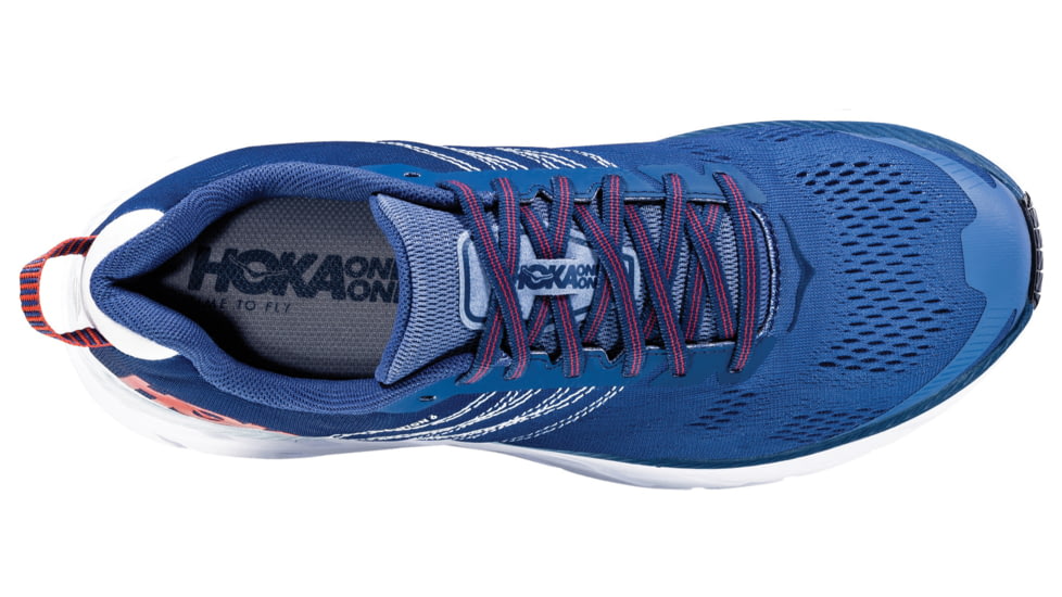 Hoka Clifton 6 Running Shoes - Mens, Ensign Blue / Plein Air, Medium, 7, 1102872-EBPA-07