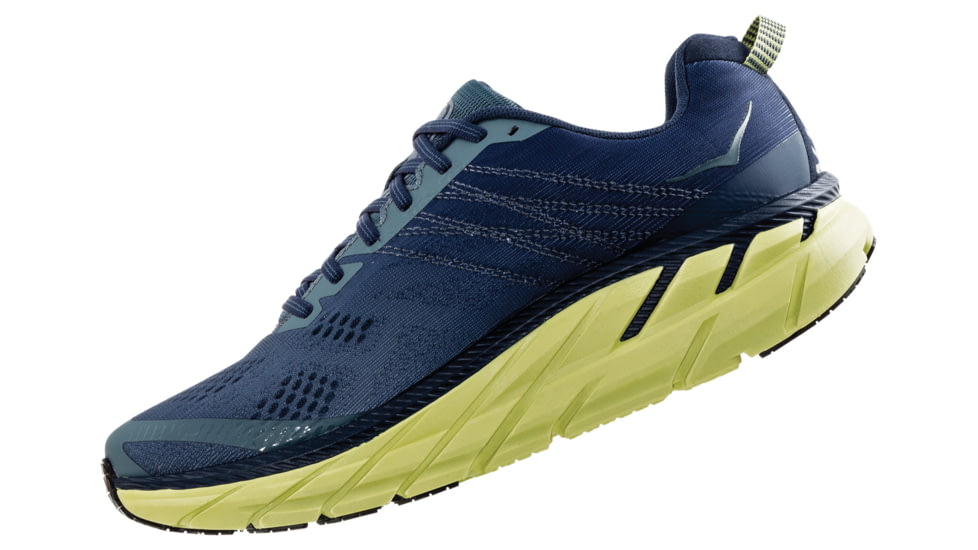 Hoka Clifton 6 Running Shoes - Mens, Stormy Weather / Moonlight Ocean, Medium, 7, 1102872-SWMO-07