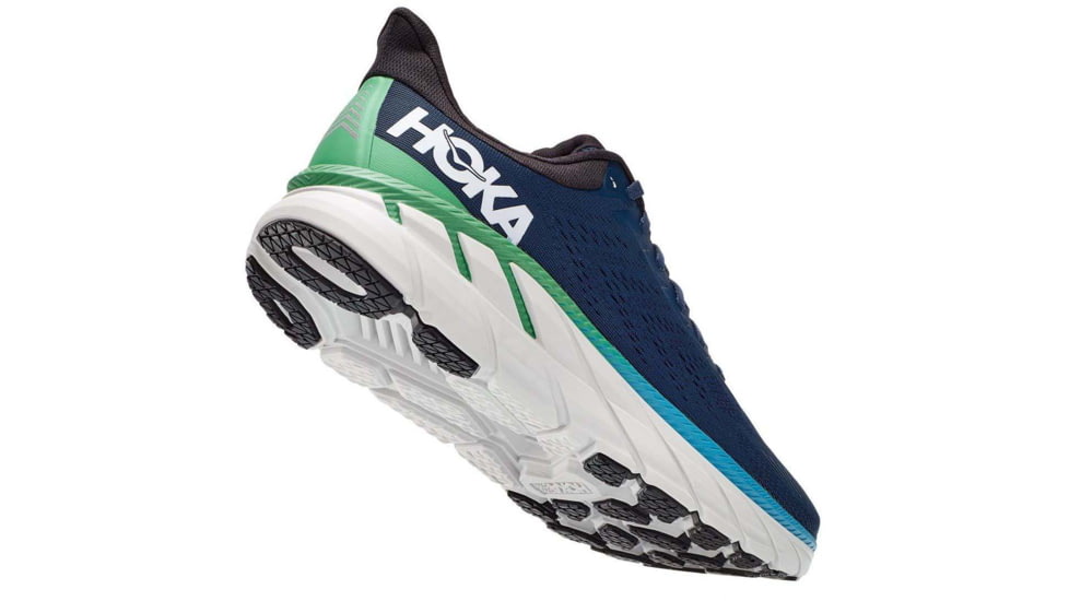 Hoka Clifton 7 Road Running Shoes - Mens, Moonlit Ocean/Anthracite, 9.5, 1110508-MOAN-09.5