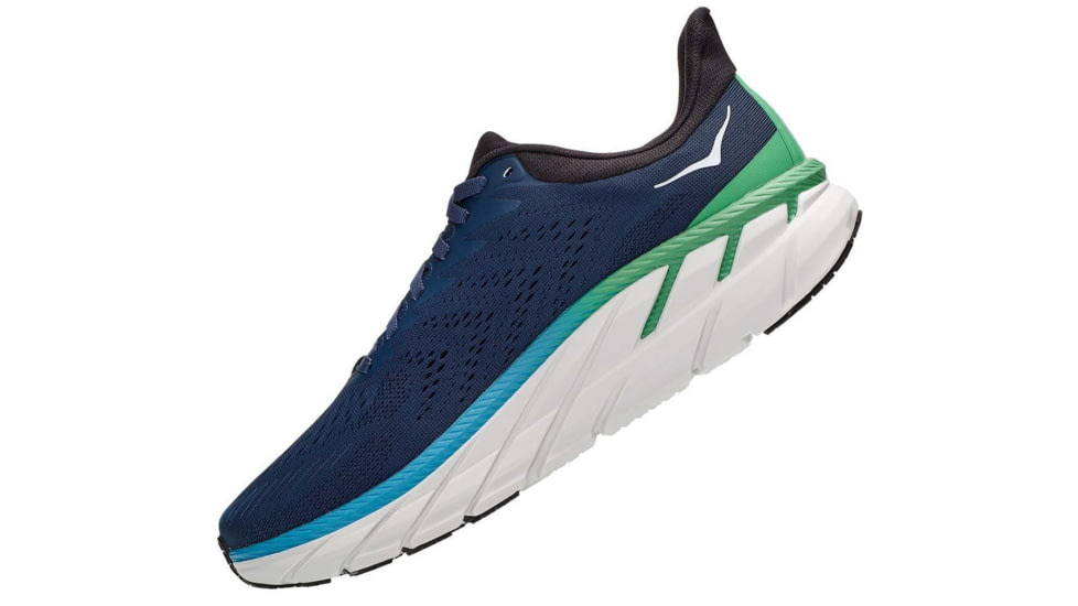Hoka Clifton 7 Road Running Shoes - Mens, Moonlit Ocean/Anthracite, 9.5, 1110508-MOAN-09.5
