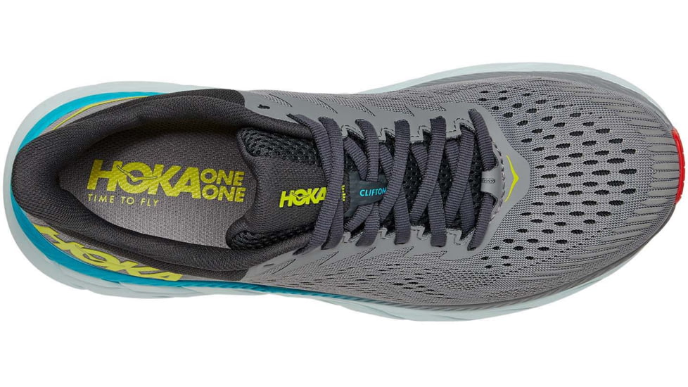 Hoka Clifton 7 Road Running Shoes - Mens, Wild Dove/Dark Shadow, 8.5, 1110508-WDDS-08.5