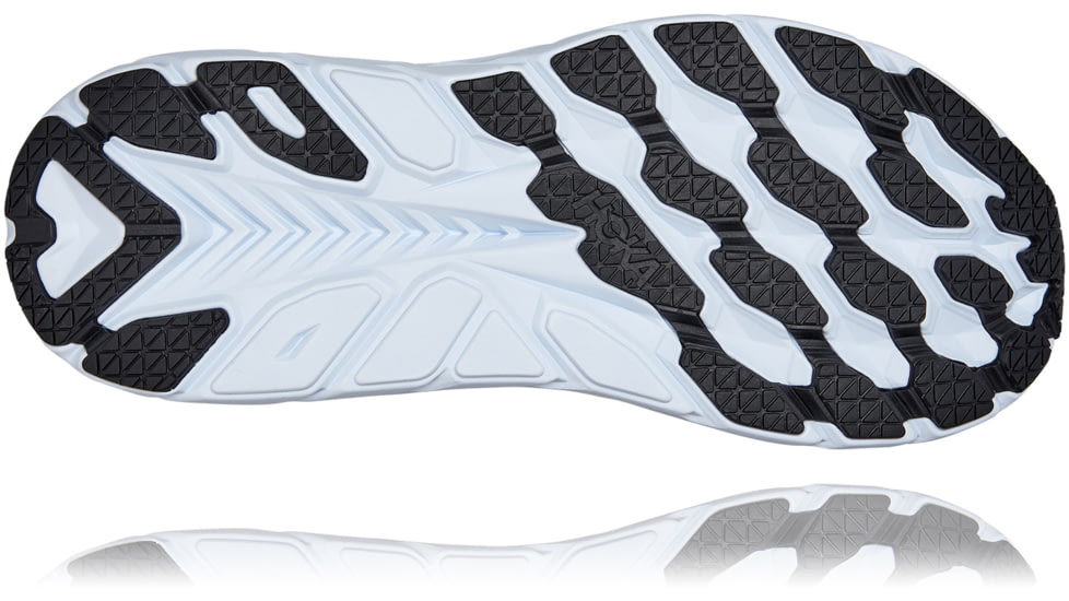 Hoka Clifton 8 Road Running Shoes - Mens, Black / White, 10D, 1119393-BWHT-10D