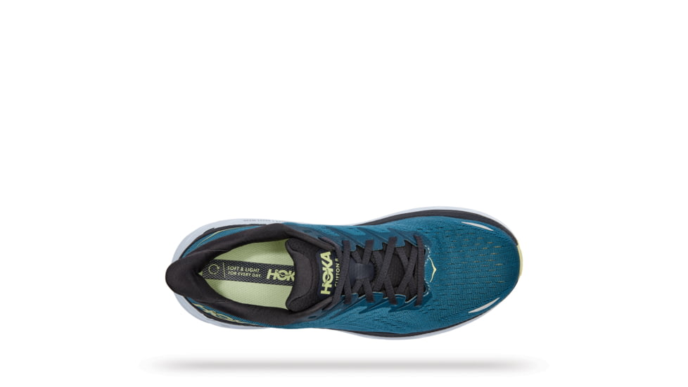 Hoka Clifton 8 Road Running Shoes - Mens, Blue Coral / Butterfly, 12D, 1119393-BCBT-12D
