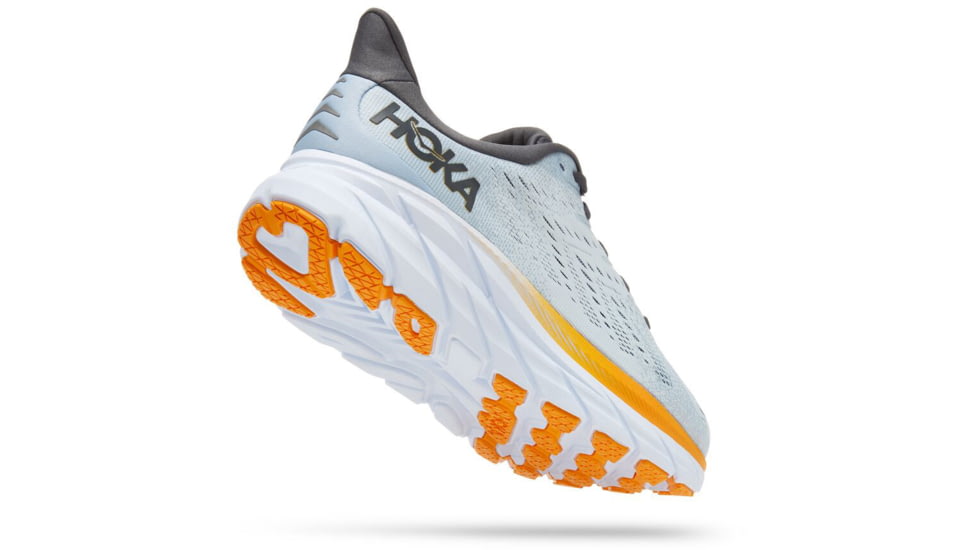 Hoka Clifton 8 Road Running Shoes - Mens, Blue Fog / Plein Air, 10D, 1119393-BFPA-10D