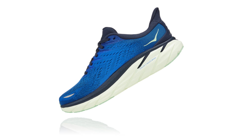 Hoka Clifton 8 Shoes - Mens, Dazzling Blue/Outer Space, 10D, 1119393-DBOS-10D