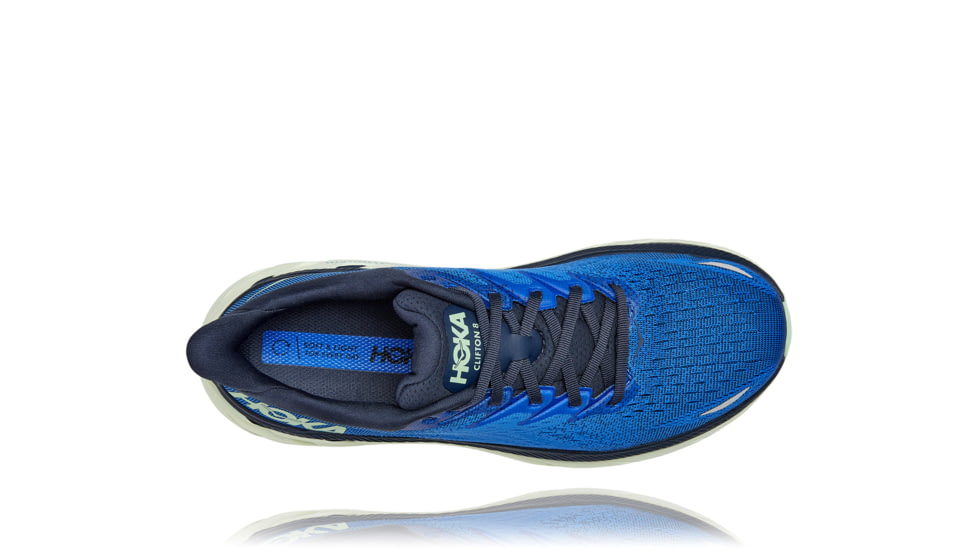 Hoka Clifton 8 Shoes - Mens, Dazzling Blue/Outer Space, 10D, 1119393-DBOS-10D