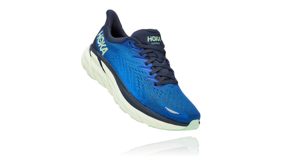 Hoka Clifton 8 Shoes - Mens, Dazzling Blue/Outer Space, 10D, 1119393-DBOS-10D
