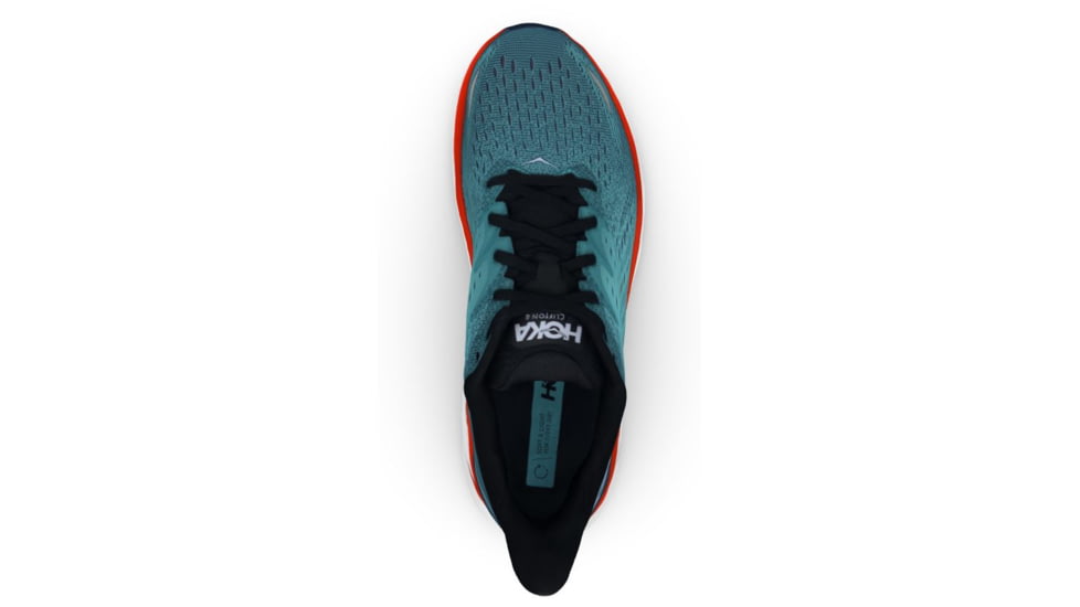 Hoka Clifton 8 Shoes - Mens, Real Teal/Aquarelle, 14D, 1119393-RTAR-14D