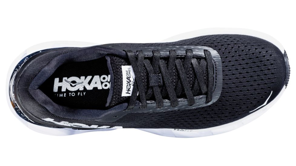 Hoka Elevon Running Shoe - Mens, Black / White, Medium, 7, 1019267-BWHT-07