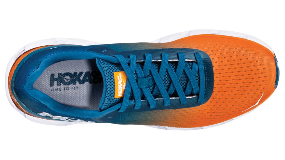 Hoka Elevon Running Shoe - Mens, Corsair Blue / Bright Marigold, Medium, 7, 1019267-CBBM-07