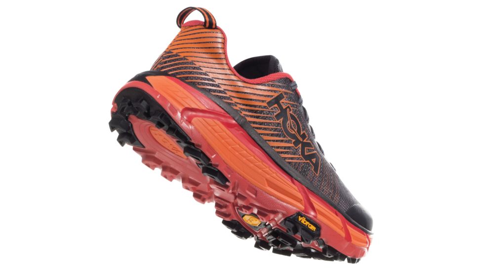 Hoka Evo Mafate 2 Running Shoe - Mens, Black / Poppy Red, Medium, 11, 1105591-BPRD-11