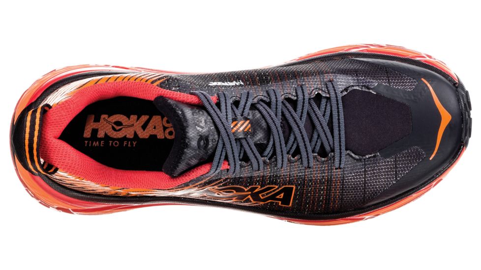 Hoka Evo Mafate 2 Running Shoe - Mens, Black / Poppy Red, Medium, 11, 1105591-BPRD-11