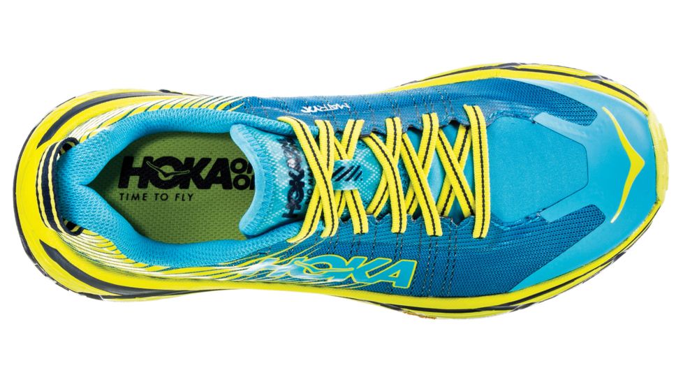 Hoka Evo Mafate 2 Running Shoe - Mens, Cyan / Citrus, Medium, 9, 1105591-CCTRS-09