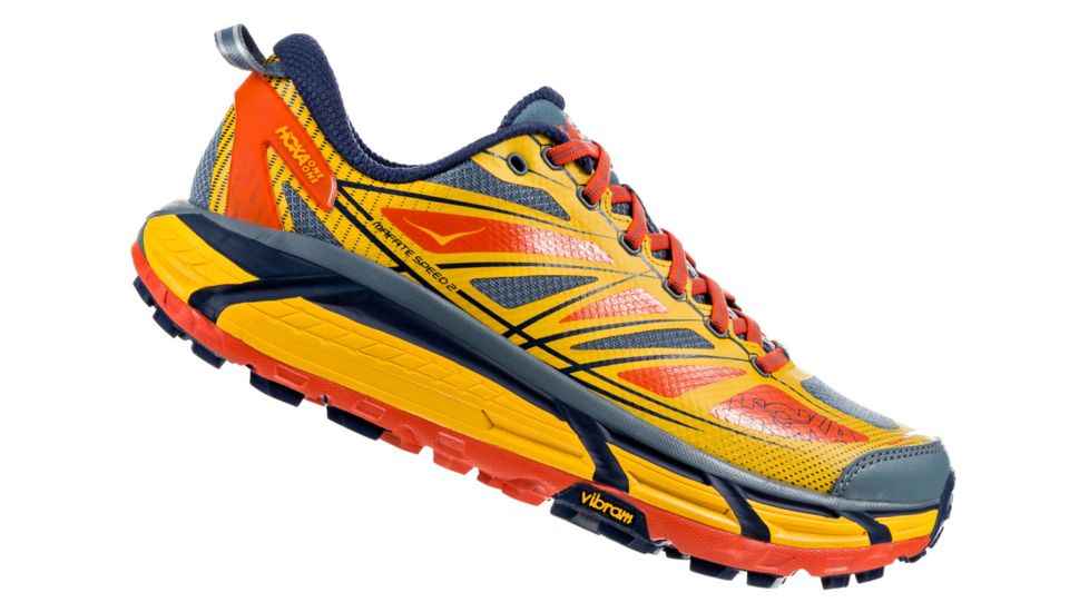 Hoka Evo Mafate 2 Running Shoes - Mens, Old Gold / Moonlit Ocean, Medium, 12.5, 1012343-OGMO-12.5