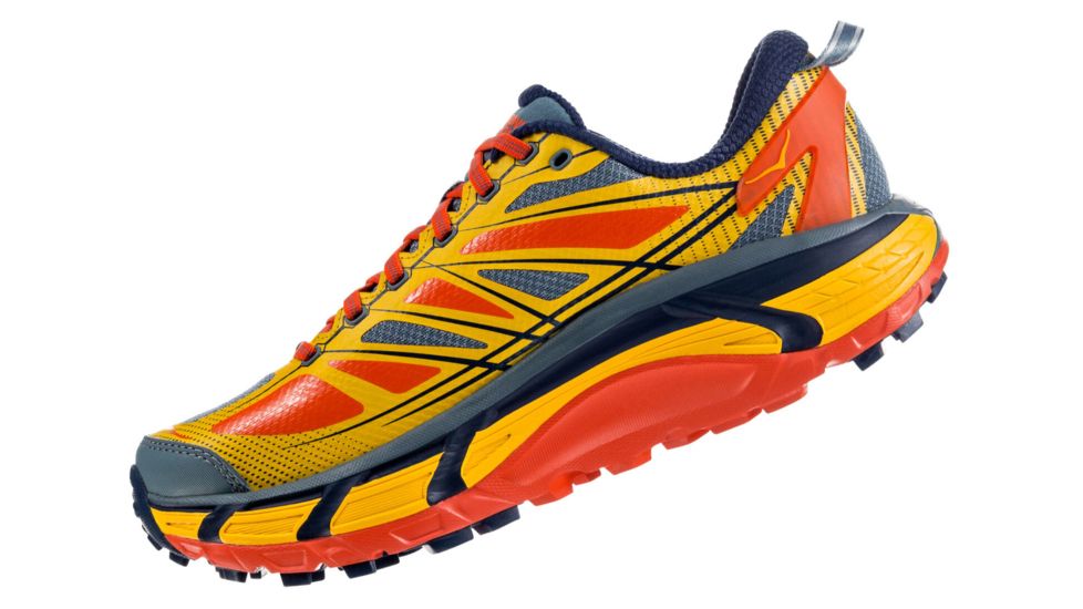 Hoka Evo Mafate 2 Running Shoes - Mens, Old Gold / Moonlit Ocean, Medium, 12.5, 1012343-OGMO-12.5