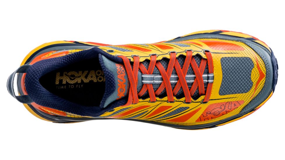 Hoka Evo Mafate 2 Running Shoes - Mens, Old Gold / Moonlit Ocean, Medium, 12.5, 1012343-OGMO-12.5