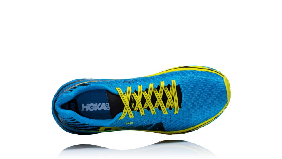 Hoka Evo Mafate Trail Running Shoes - Men's, Cyan/Citrus, Medium, 10, 1091575-CCTRS-10