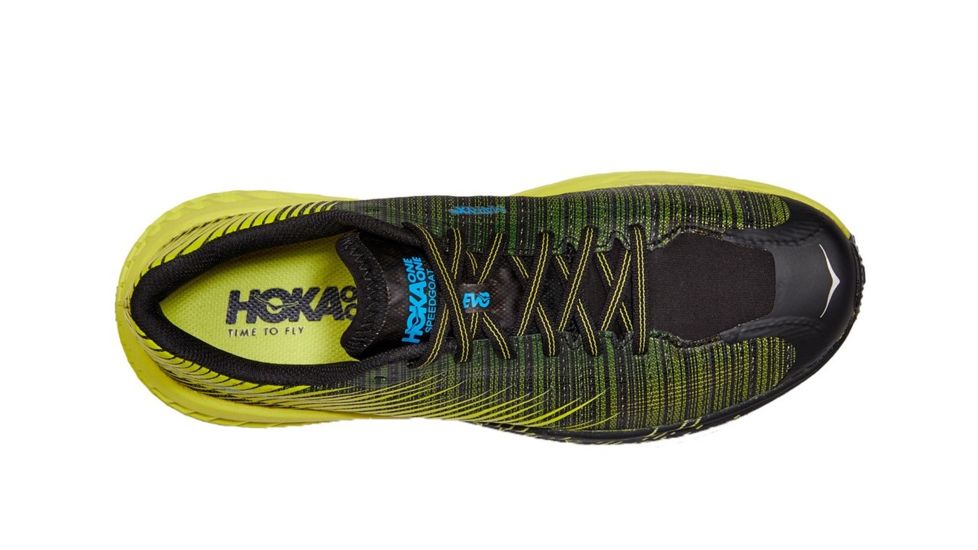 Hoka EVO Speedgoat Running Shoes - Women's, Citrus / Black, 5 1111430-CIB-05