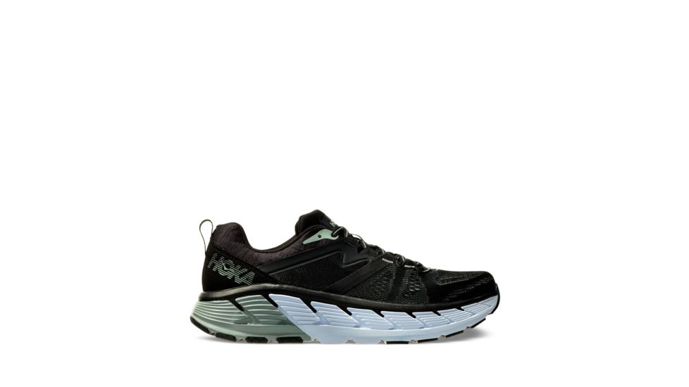Hoka Gaviota 2 Road Running Shoes - Mens, Black/Wrought Iron, Medium, 9, 1099629-BWIN-9