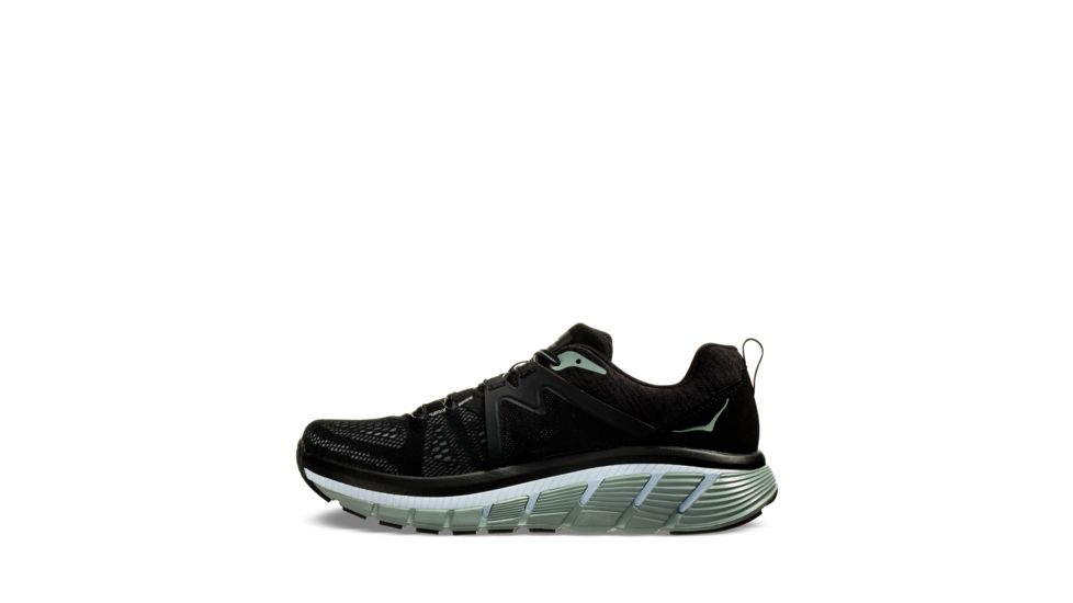 Hoka Gaviota 2 Road Running Shoes - Mens, Black/Wrought Iron, Medium, 9, 1099629-BWIN-9
