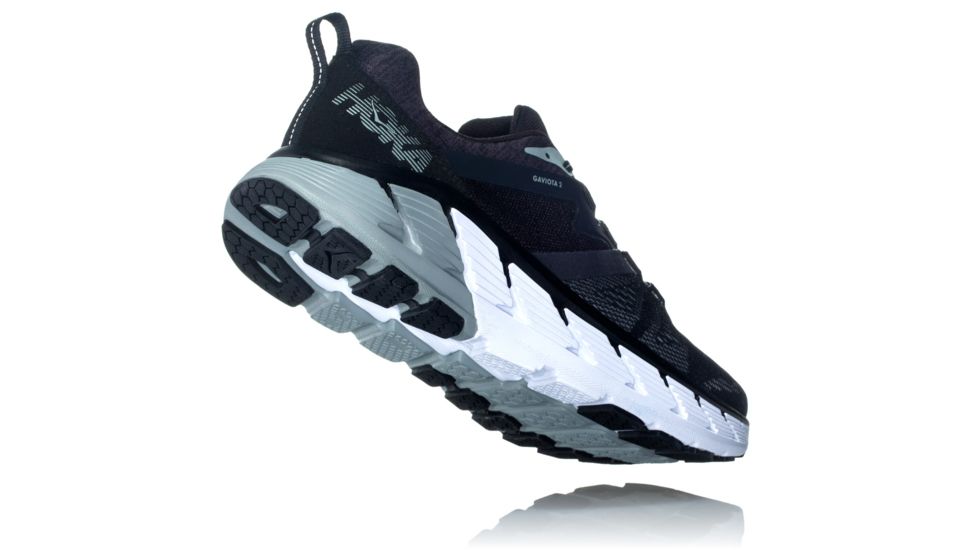 Hoka Gaviota 2 Road Running Shoes - Mens, Black/Wrought Iron, Medium, 9, 1099629-BWIN-9