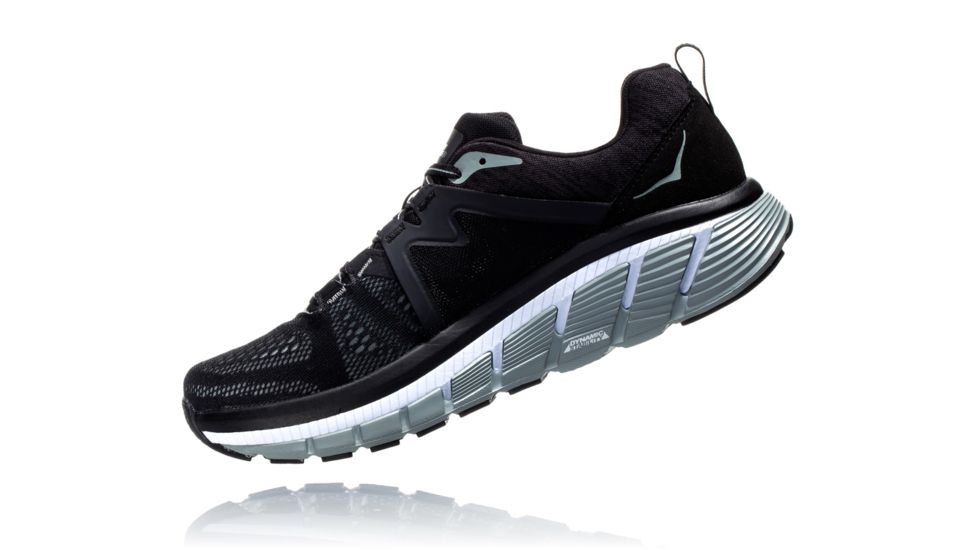Hoka Gaviota 2 Road Running Shoes - Mens, Black/Wrought Iron, Medium, 9, 1099629-BWIN-9