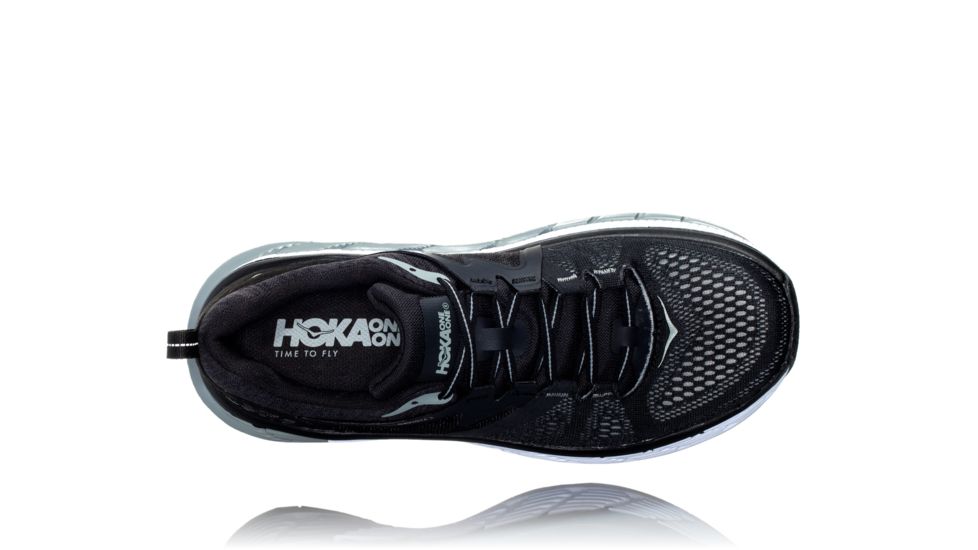 Hoka Gaviota 2 Road Running Shoes - Mens, Black/Wrought Iron, Medium, 9, 1099629-BWIN-9
