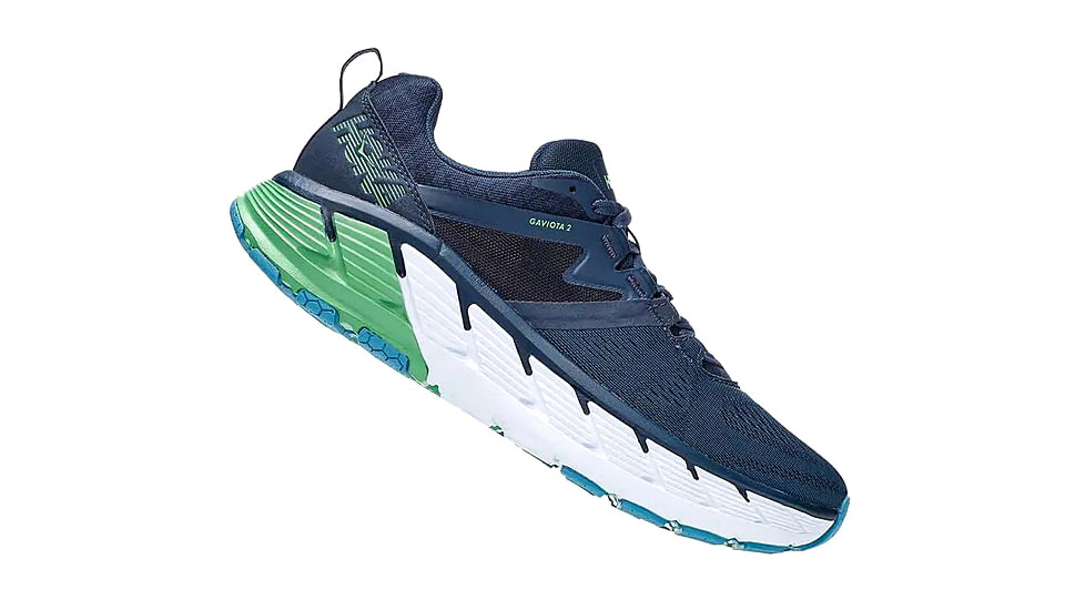 Hoka Gaviota 2 Road Running Shoes - Mens, Moonlit Ocean/Black Iris, 13 US, Medium, 1099629-MOBI-13