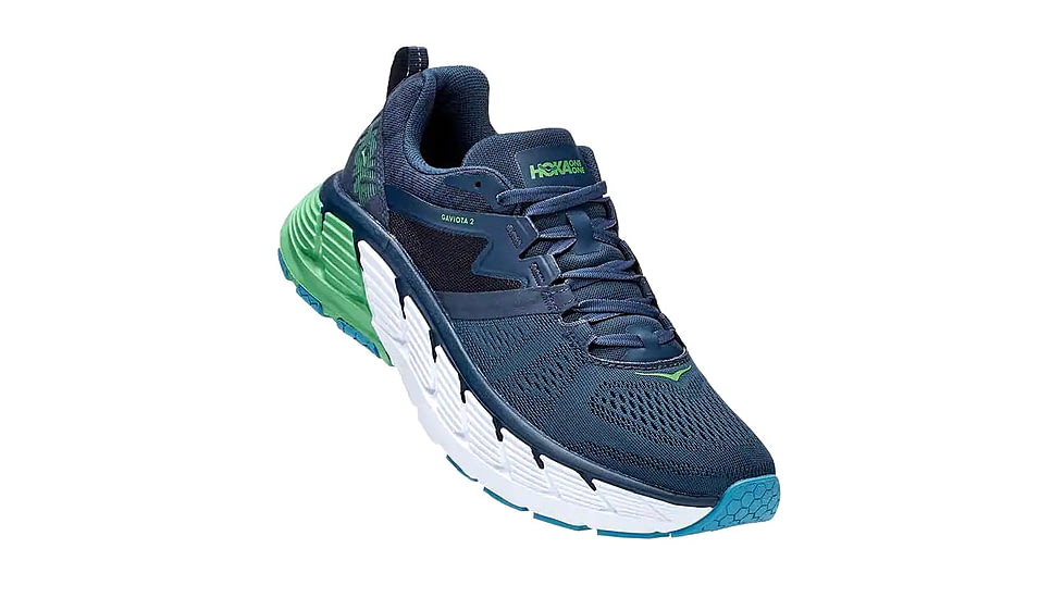 Hoka Gaviota 2 Road Running Shoes - Mens, Moonlit Ocean/Black Iris, 13 US, Medium, 1099629-MOBI-13