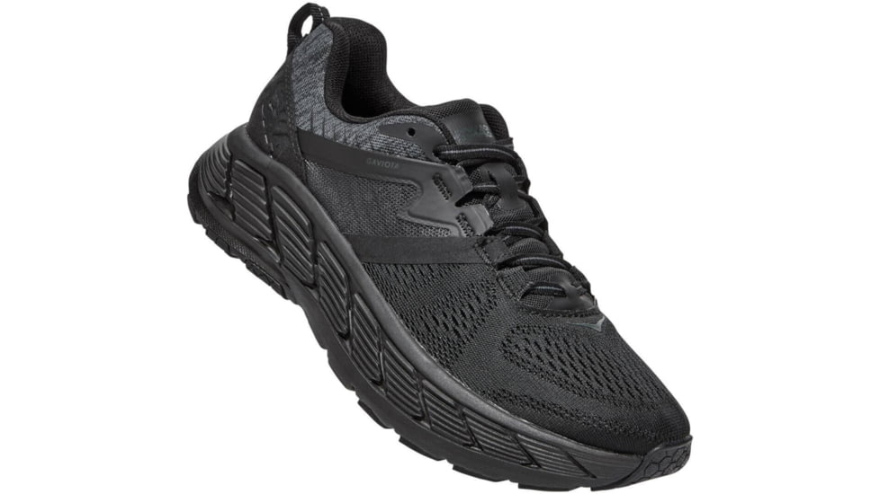 Hoka Gaviota 2 Road Running Shoes - Mens, Black/Dark Shadow, 11 US, Wide, 1099717-BDSD-11EE