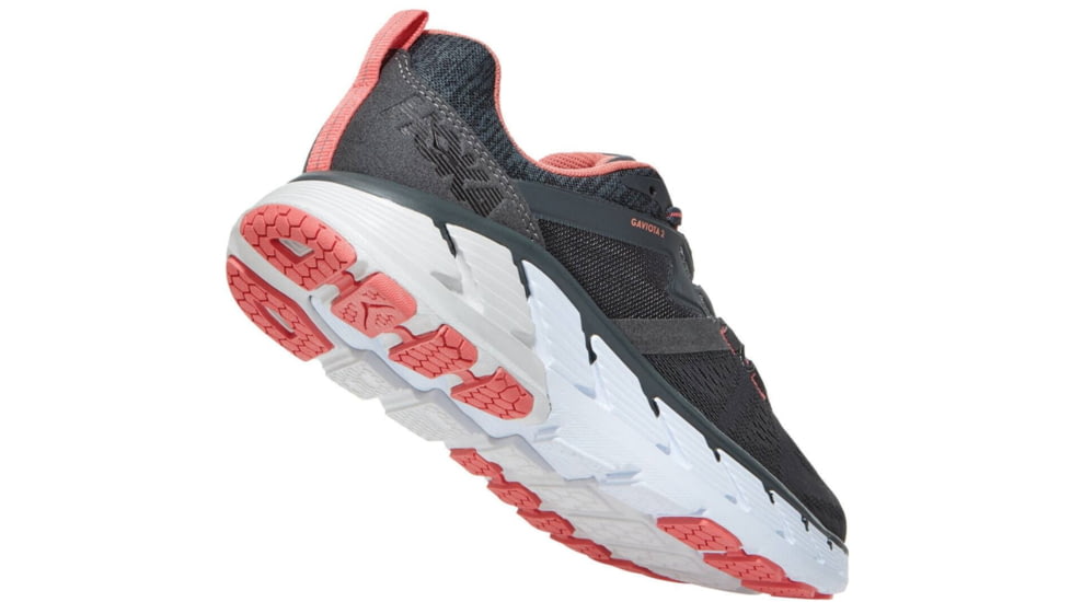 Hoka Gaviota 2 Road Running Shoes - Womens, Dark Shadow/Lantana, 8.5 US, Medium, 1099630-DSLN-08.5