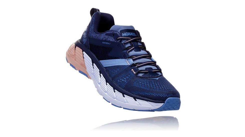 Hoka Gaviota 2 Road Running Shoes - Women's, Mood Indigo/Dusty Pink, Medium, 5, 1099630-MIDP-5