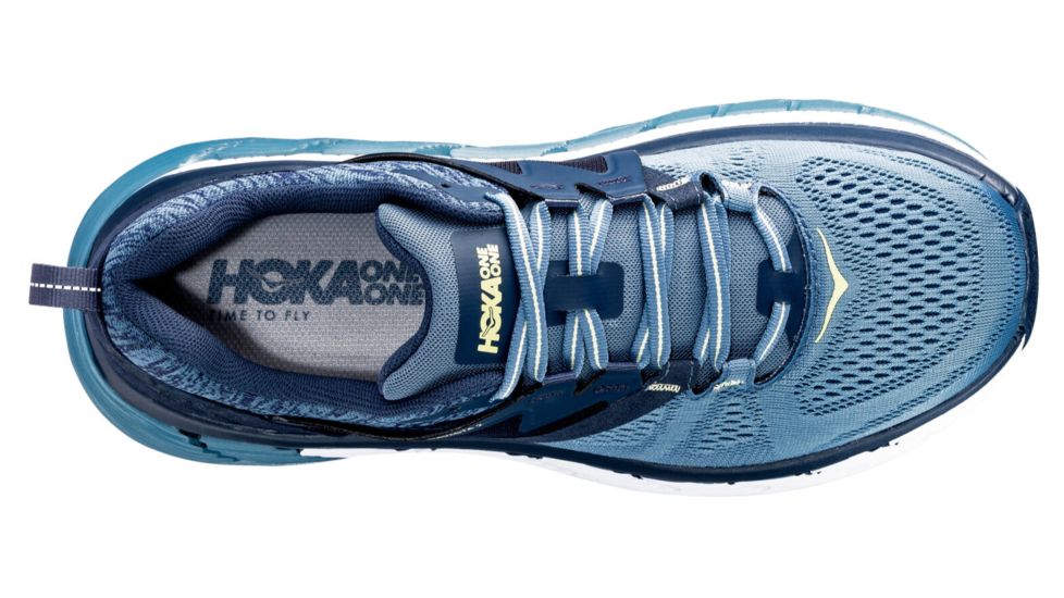 Hoka Gaviota 2 Running Shoes - Mens, Moonlit Ocean / Aegean Blue, Medium, 7, 1099629-MOAB-07