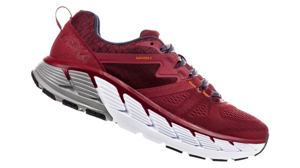 Hoka Gaviota 2 Running Shoes - Mens, Rio Red / Dark Slate, Medium, 7, 1099629-RRDS-07