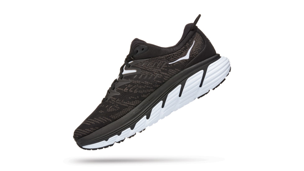 Hoka Gaviota 4 Shoes - Womens, Black / White, 6.5D, 1123201-BWHT-06.5D