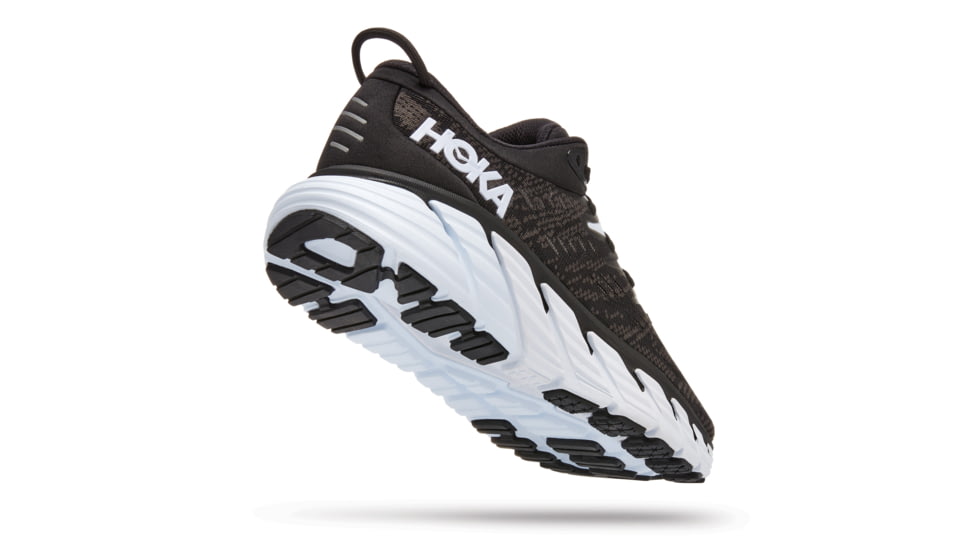 Hoka Gaviota 4 Shoes - Womens, Black / White, 6.5D, 1123201-BWHT-06.5D