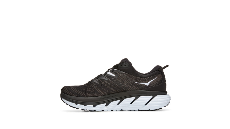 Hoka Gaviota 4 Shoes - Womens, Black / White, 6.5D, 1123201-BWHT-06.5D