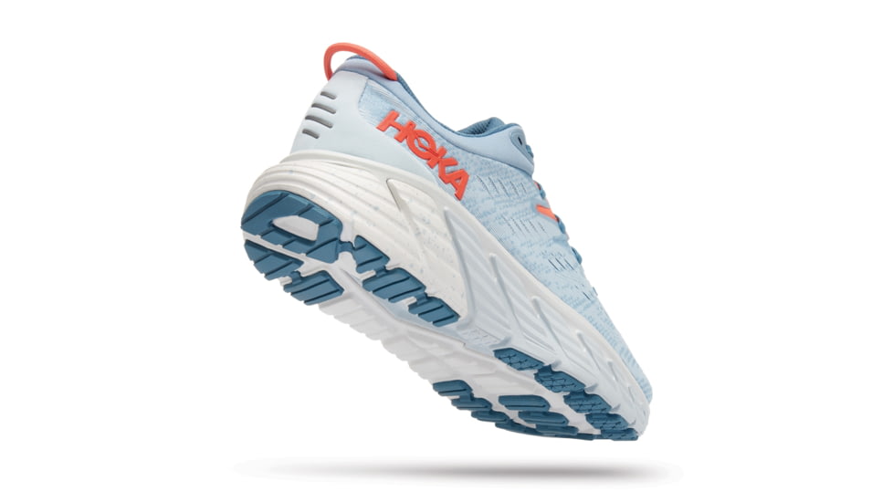 Hoka Gaviota 4 Shoes - Womens, Blue Fog / Plein Air, 7B, 1123199-BFPA-07B
