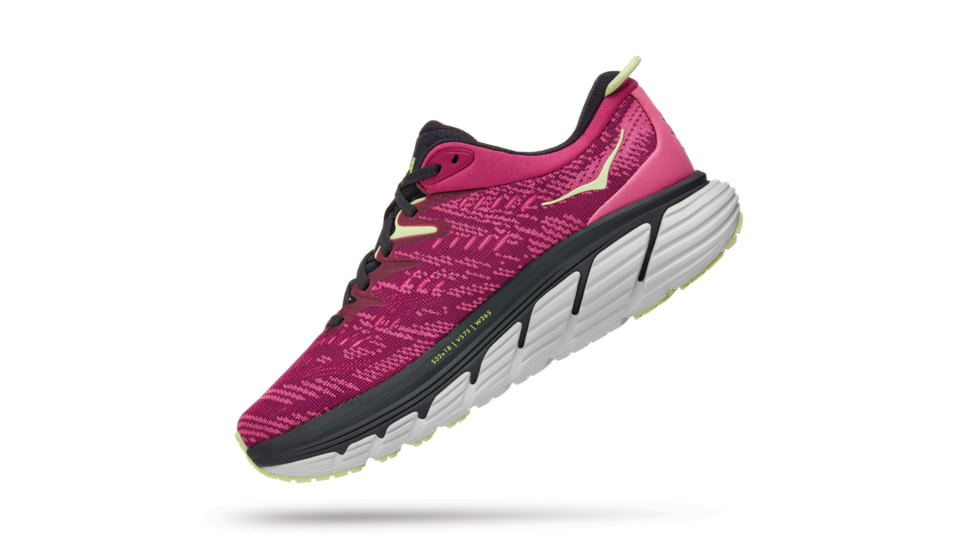 Hoka Gaviota 4 Shoes - Womens, Festival Fuchsia / Blue Graphite, 10B, 1123199-FFBG-10B