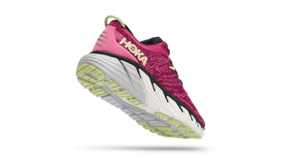 Hoka Gaviota 4 Shoes - Womens, Festival Fuchsia / Blue Graphite, 10B, 1123199-FFBG-10B