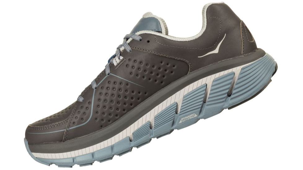 Hoka Gaviota Ltr Road Running Shoes - Mens, Charcoal/Tradewinds, Medium, 14, 1019574-CTDW-14