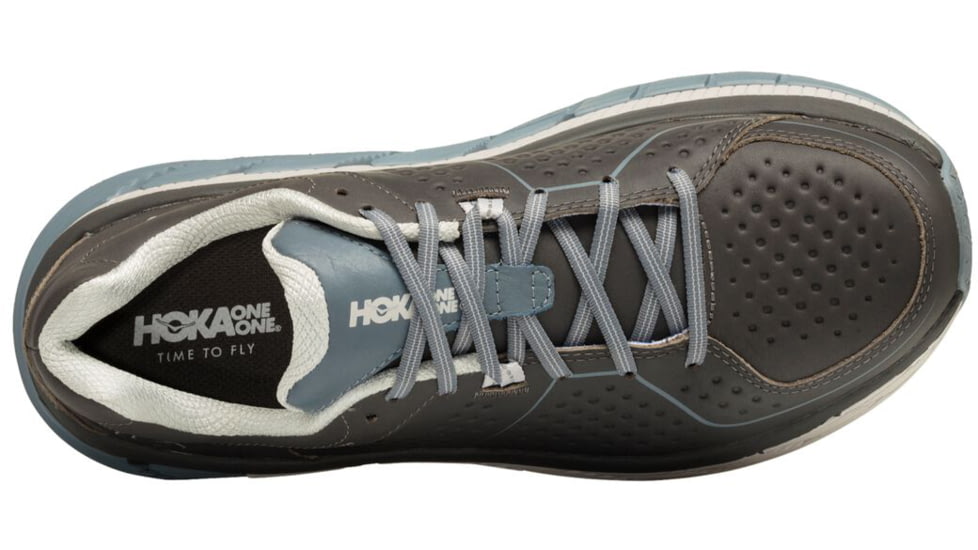 Hoka Gaviota Ltr Road Running Shoes - Mens, Charcoal/Tradewinds, Medium, 14, 1019574-CTDW-14